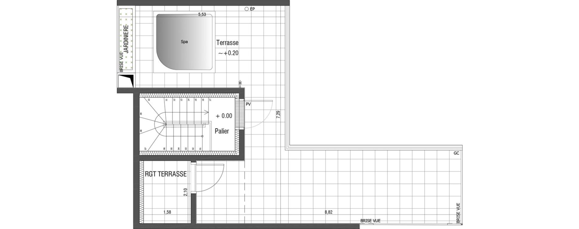 Appartement T4 de 79,30 m2 &agrave; Saint-Germain-En-Laye Centre