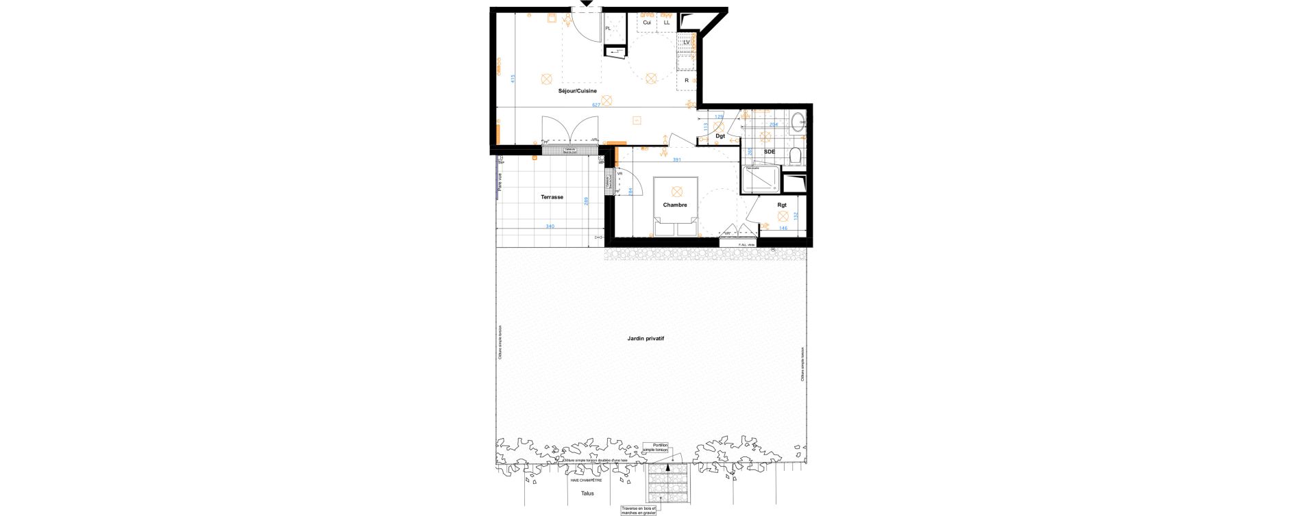 Appartement T2 de 45,50 m2 &agrave; Sartrouville Les champs thibaux