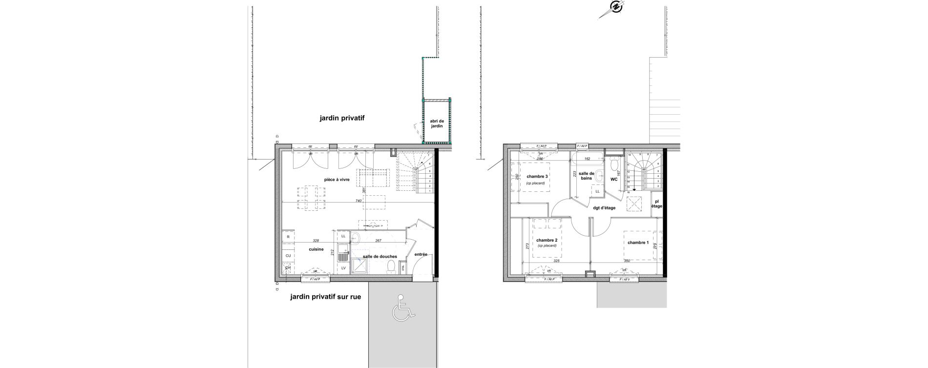 Maison T4 de 80,25 m2 &agrave; Colombelles Centre