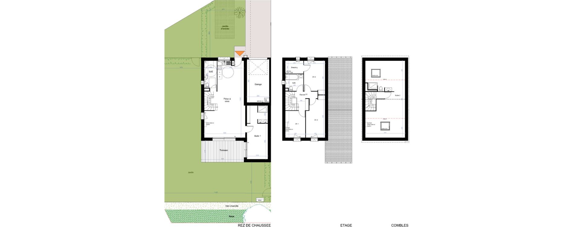 Maison T6 de 135,80 m2 &agrave; Bernay Centre