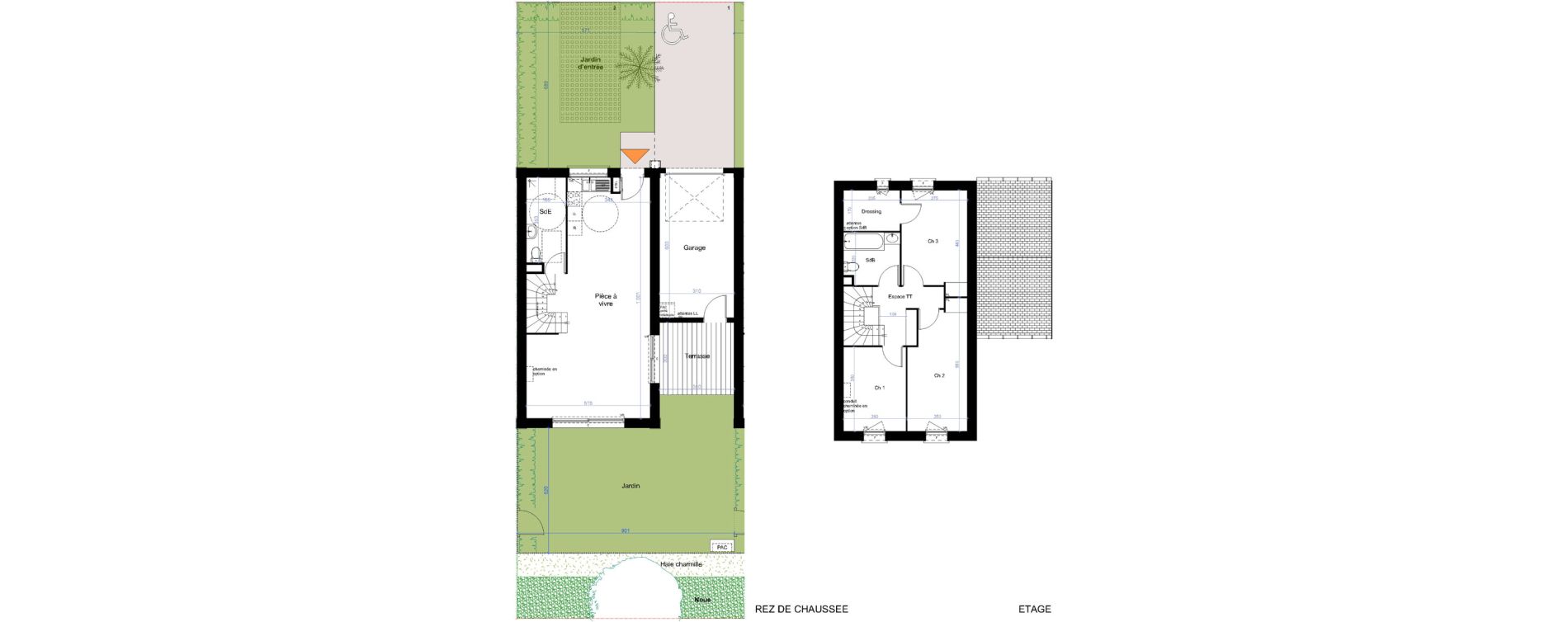 Maison T4 de 95,03 m2 &agrave; Bernay Centre