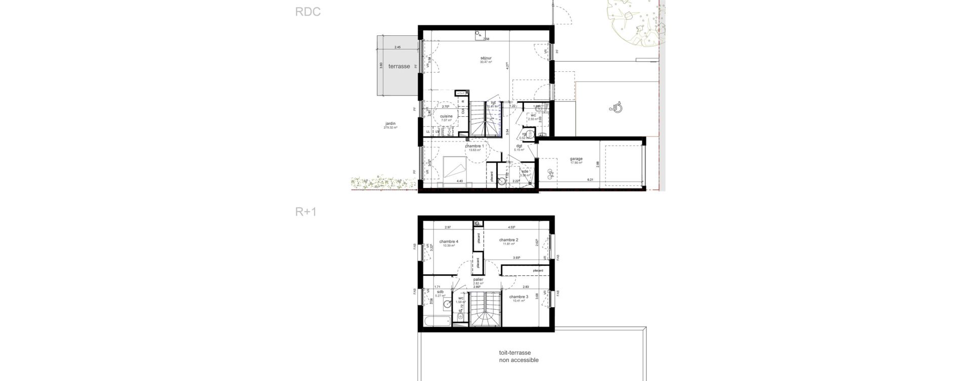 Maison T5 de 105,41 m2 &agrave; Agon-Coutainville Centre