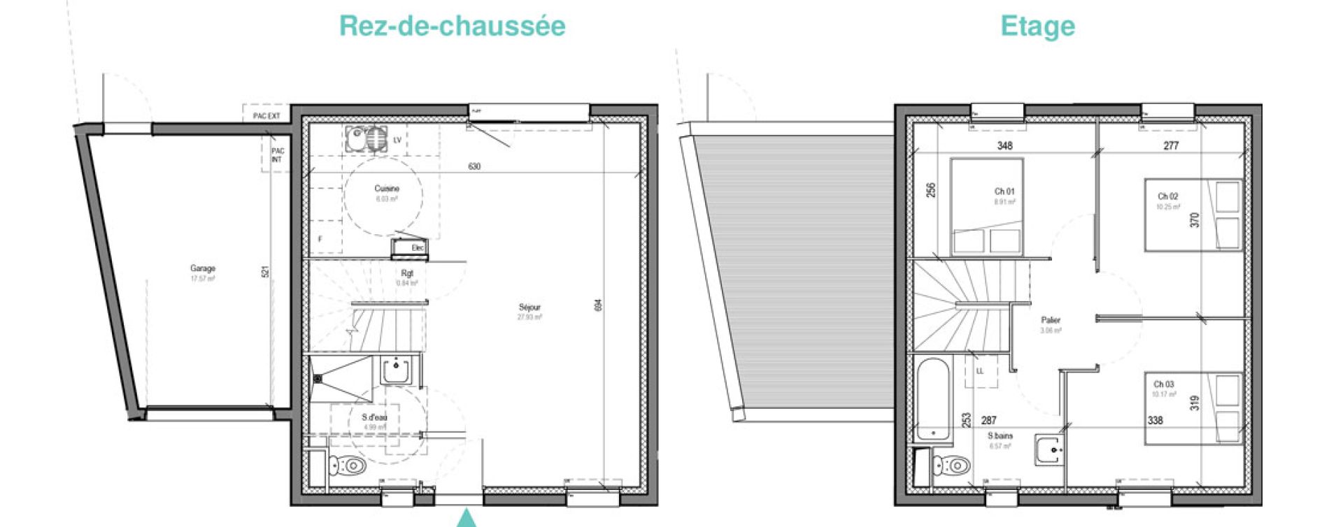 Maison T4 de 78,76 m2 &agrave; Cherbourg-Octeville Equeurdreville-hainneville