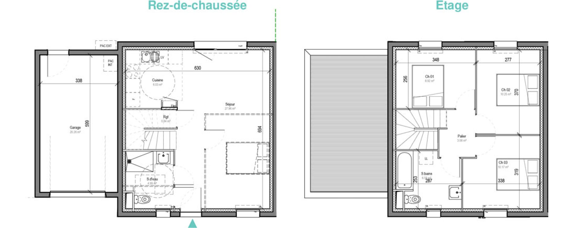 Maison T4 de 78,80 m2 &agrave; Cherbourg-Octeville Equeurdreville-hainneville