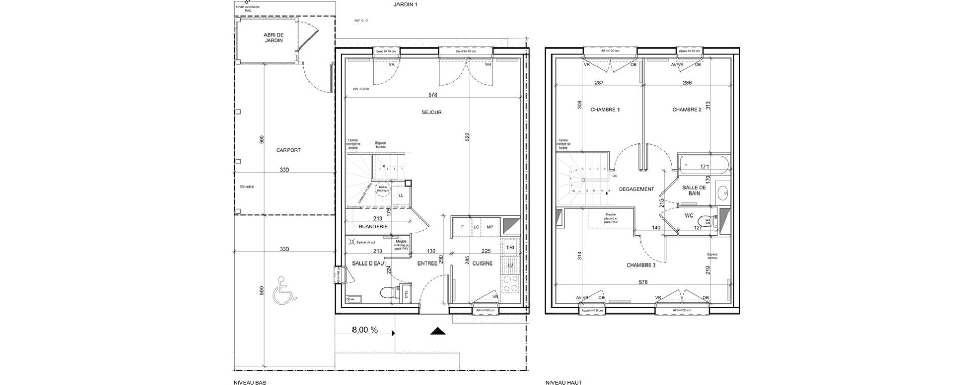 Appartement T4 de 85,35 m2 &agrave; Donville-Les-Bains Centre