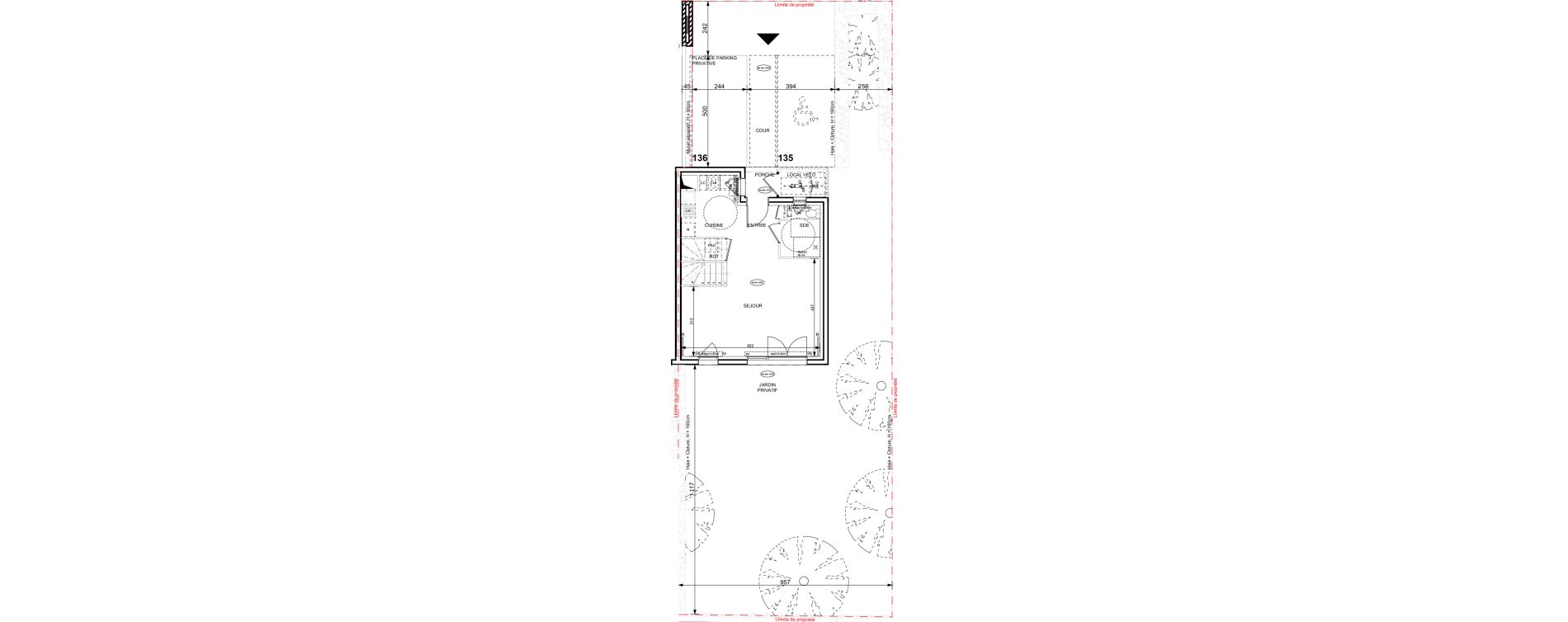 Maison T4 de 84,56 m2 &agrave; Granville Hacqueville - stade