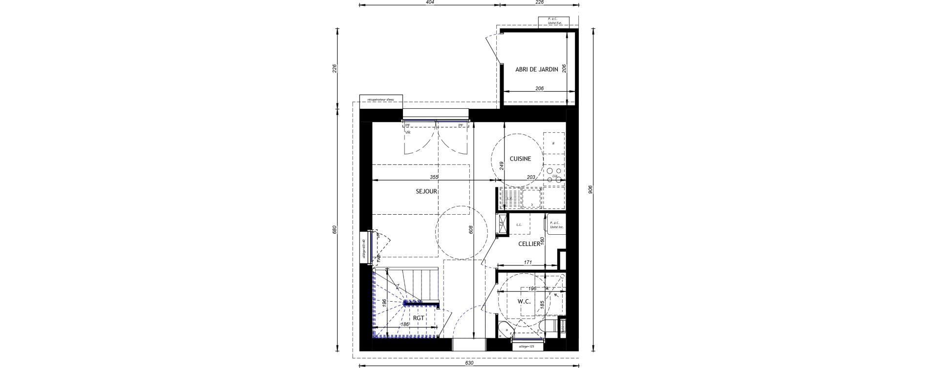 Maison T3 de 59,41 m2 &agrave; Hauteville-Sur-Mer Centre