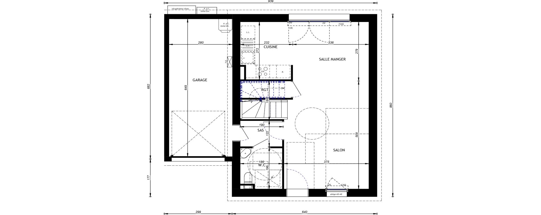 Maison T4 de 80,26 m2 &agrave; Hauteville-Sur-Mer Centre