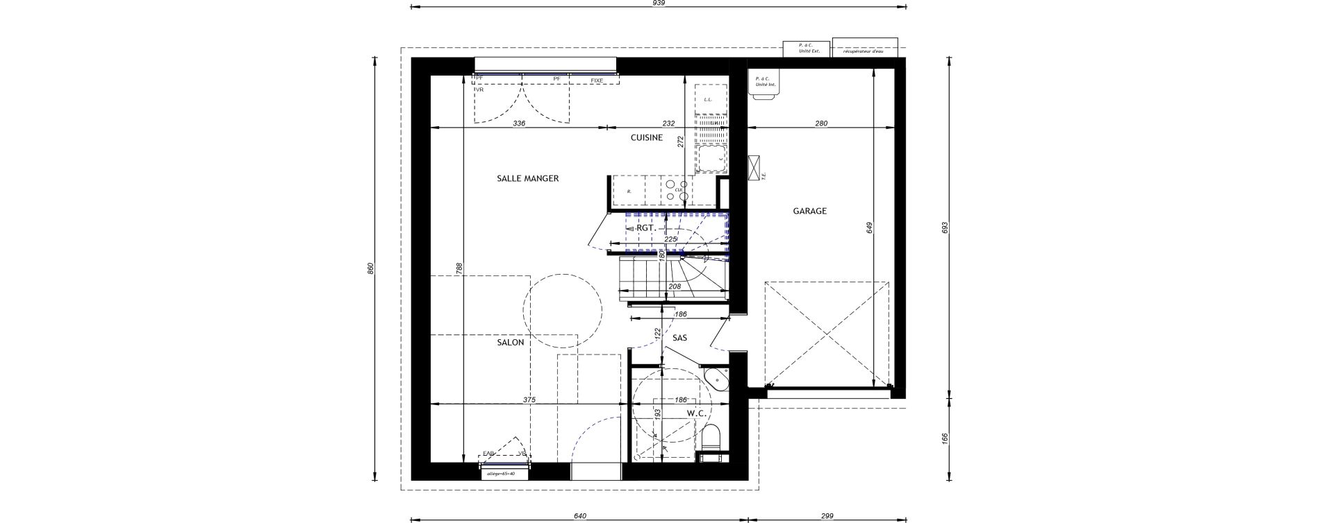 Maison T4 de 80,26 m2 &agrave; Hauteville-Sur-Mer Centre