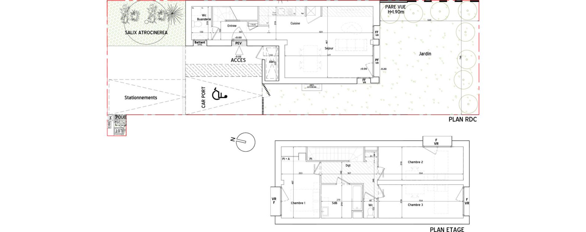 Maison T4 de 85,10 m2 au Petit-Quevilly Centre