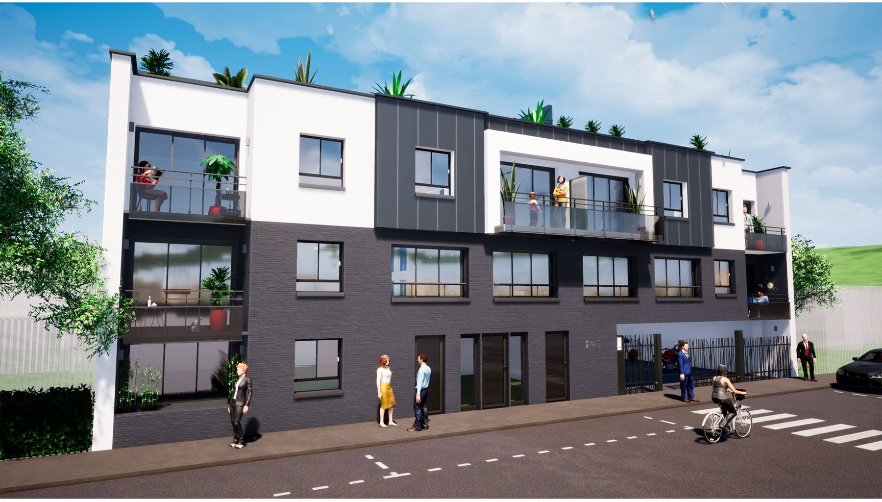 Le Manhattan au PetitQuevilly programme neuf