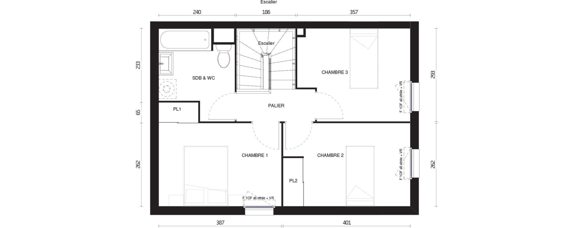 Maison T4 de 80,20 m2 &agrave; Malaunay Centre