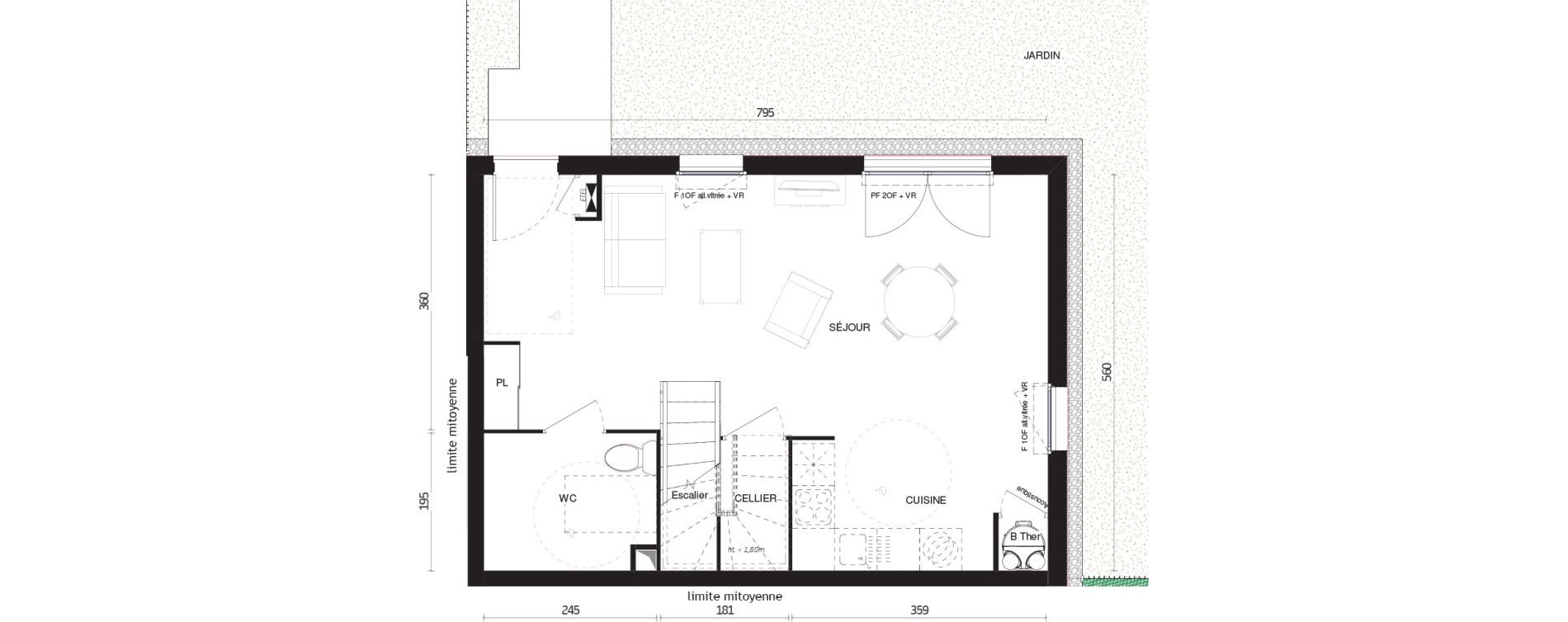 Maison T4 de 80,50 m2 &agrave; Malaunay Centre