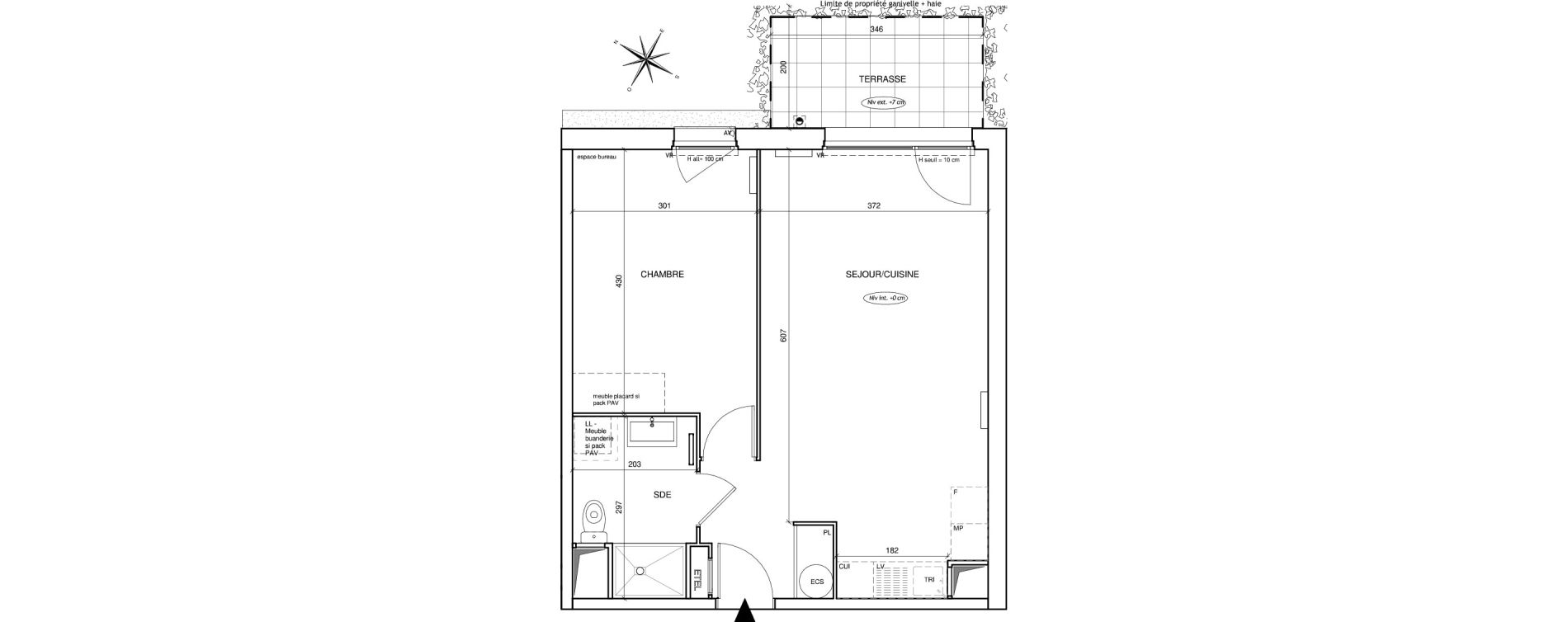 Appartement T2 de 47,65 m2 &agrave; Saint-Aubin-L&egrave;s-Elbeuf Centre