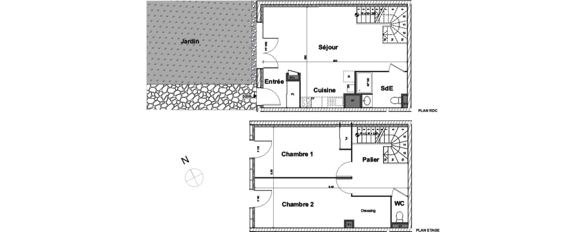 Appartement T3 de 82,00 m2 &agrave; Aytr&eacute; Centre