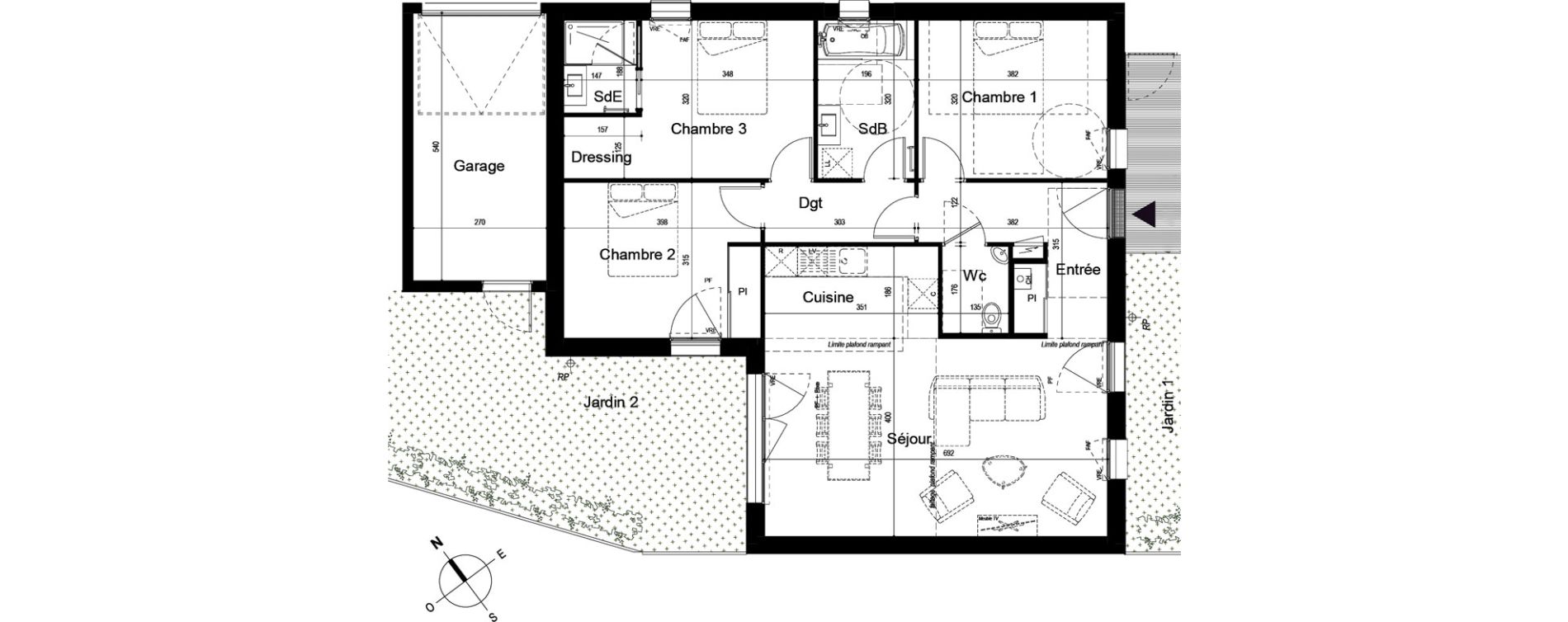 Maison T4 de 95,09 m2 &agrave; Ch&acirc;telaillon-Plage Centre