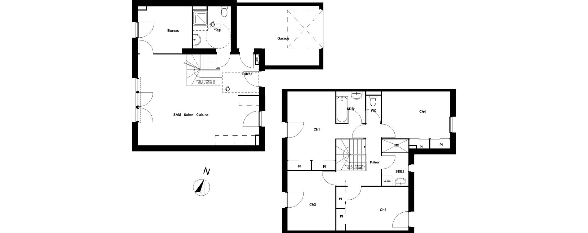 Maison T6 de 116,51 m2 &agrave; Dompierre-Sur-Mer Centre