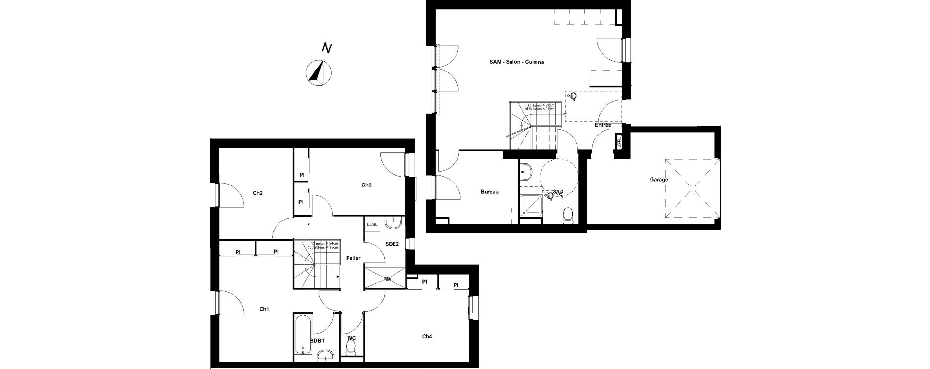 Maison T6 de 116,51 m2 &agrave; Dompierre-Sur-Mer Centre