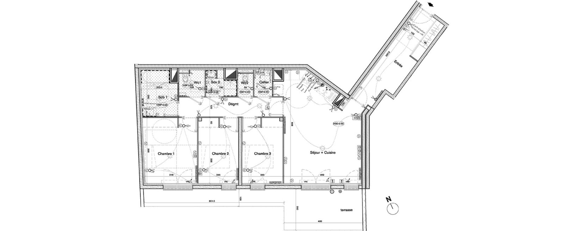 Appartement T4 de 94,56 m2 &agrave; La Rochelle Minimes - campus