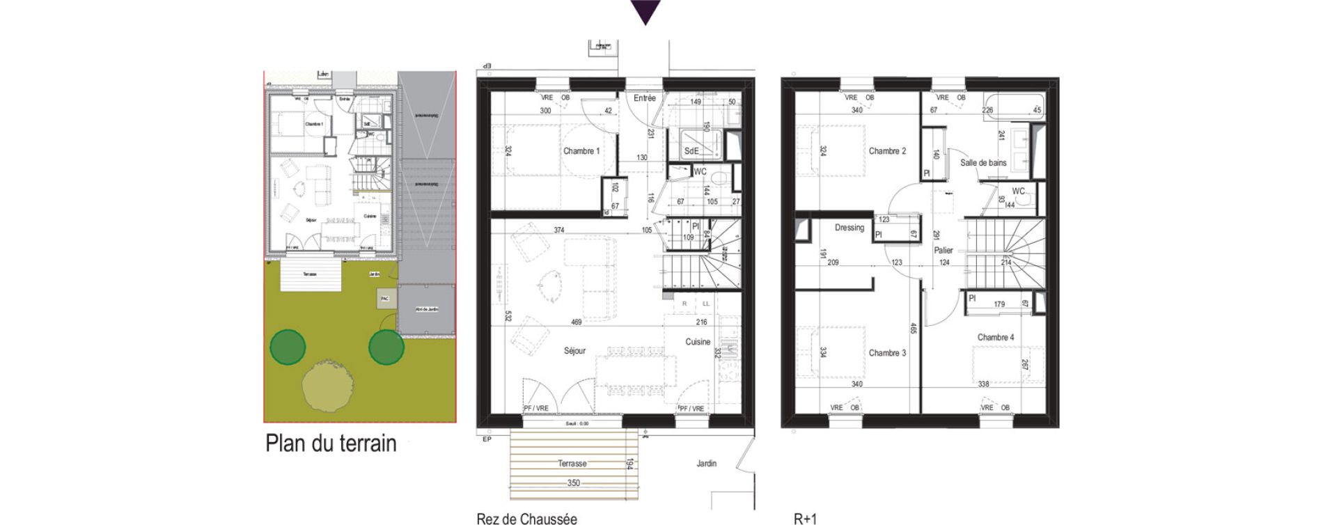 Maison T5 de 106,96 m2 aux Mathes Centre