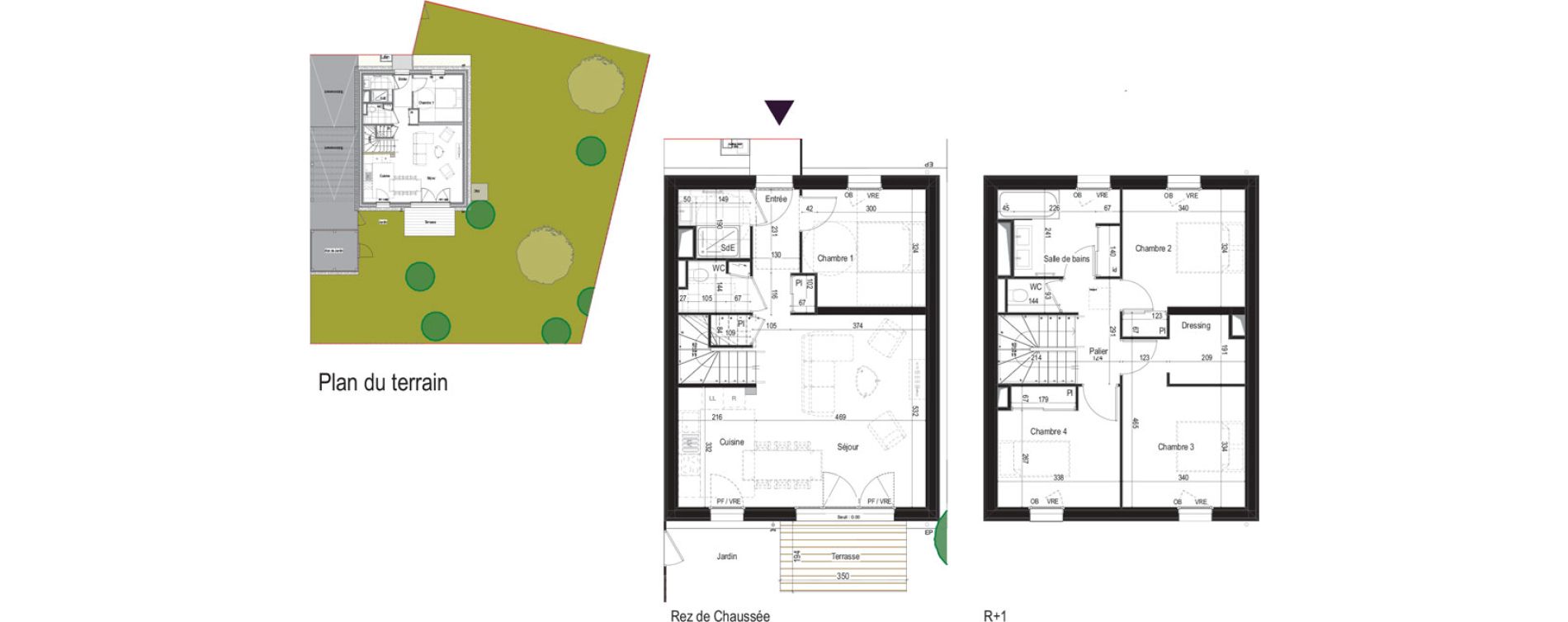 Maison T5 de 106,89 m2 aux Mathes Centre