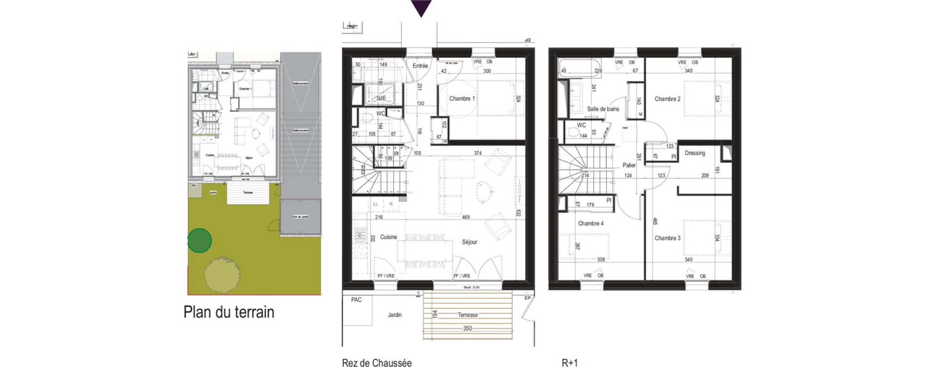 Maison T5 de 106,92 m2 aux Mathes Centre