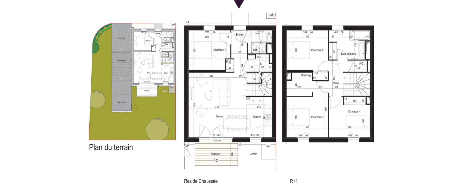 Maison T5 de 106,96 m2 aux Mathes Centre