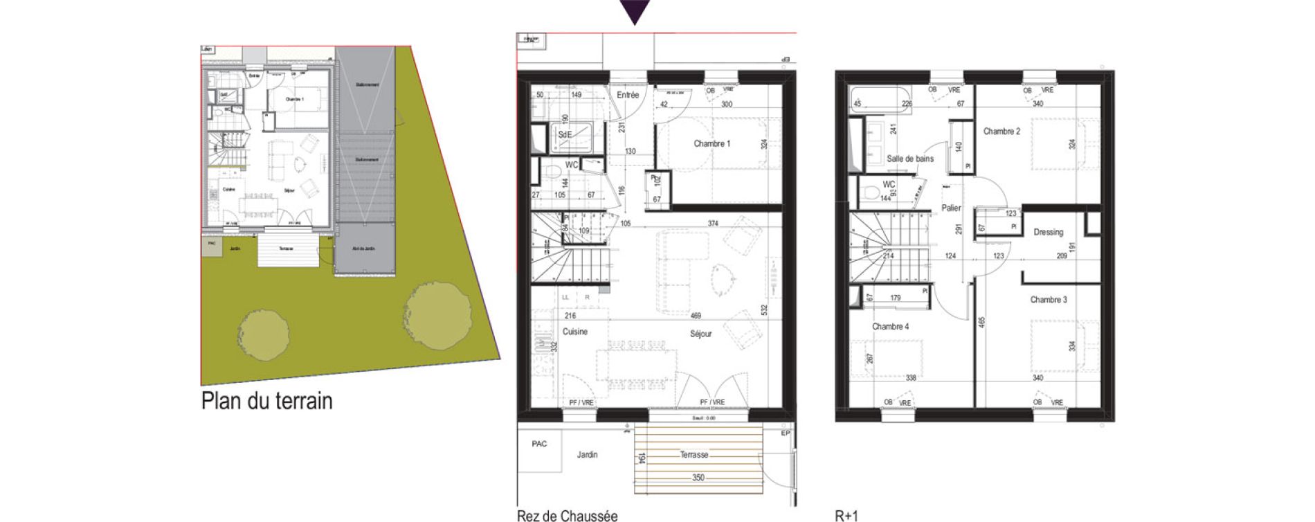 Maison T5 de 106,93 m2 aux Mathes Centre