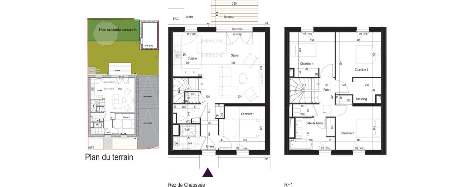 Maison T5 de 106,93 m2 aux Mathes Centre