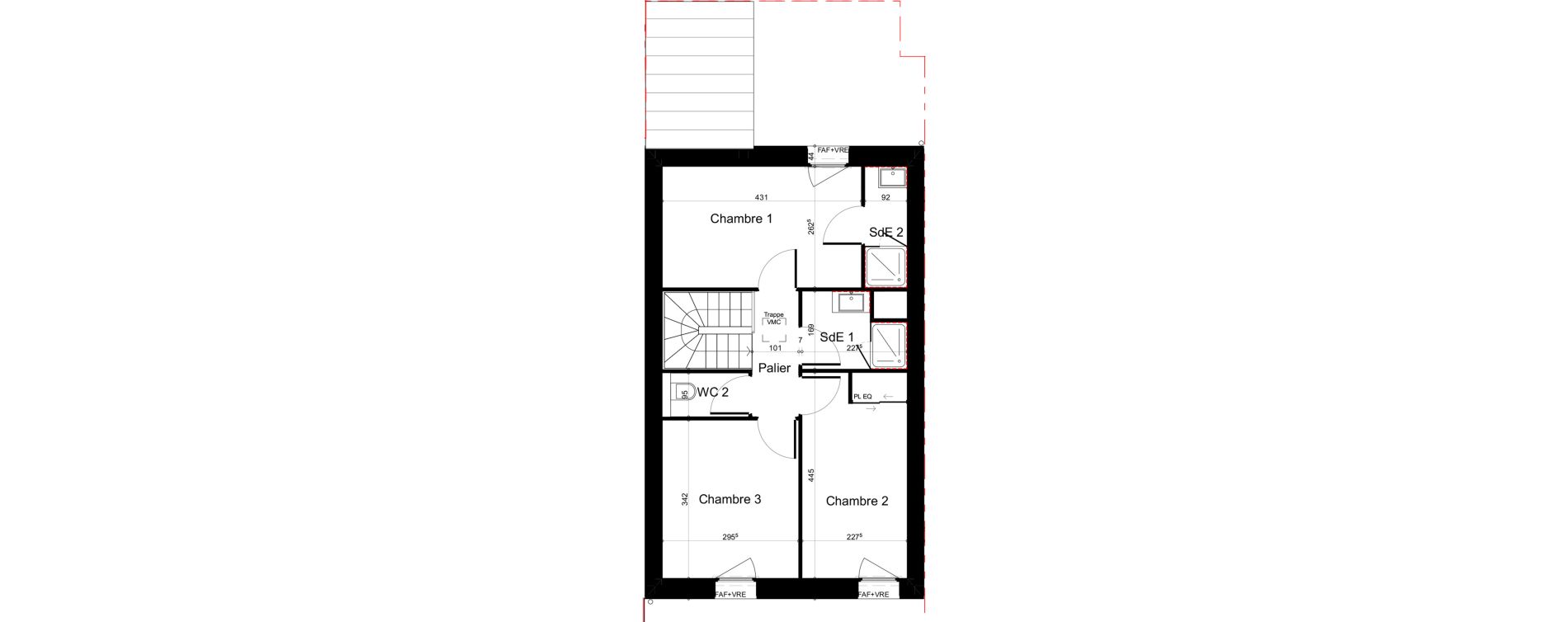 Maison T4 de 87,40 m2 &agrave; P&eacute;rigny Centre
