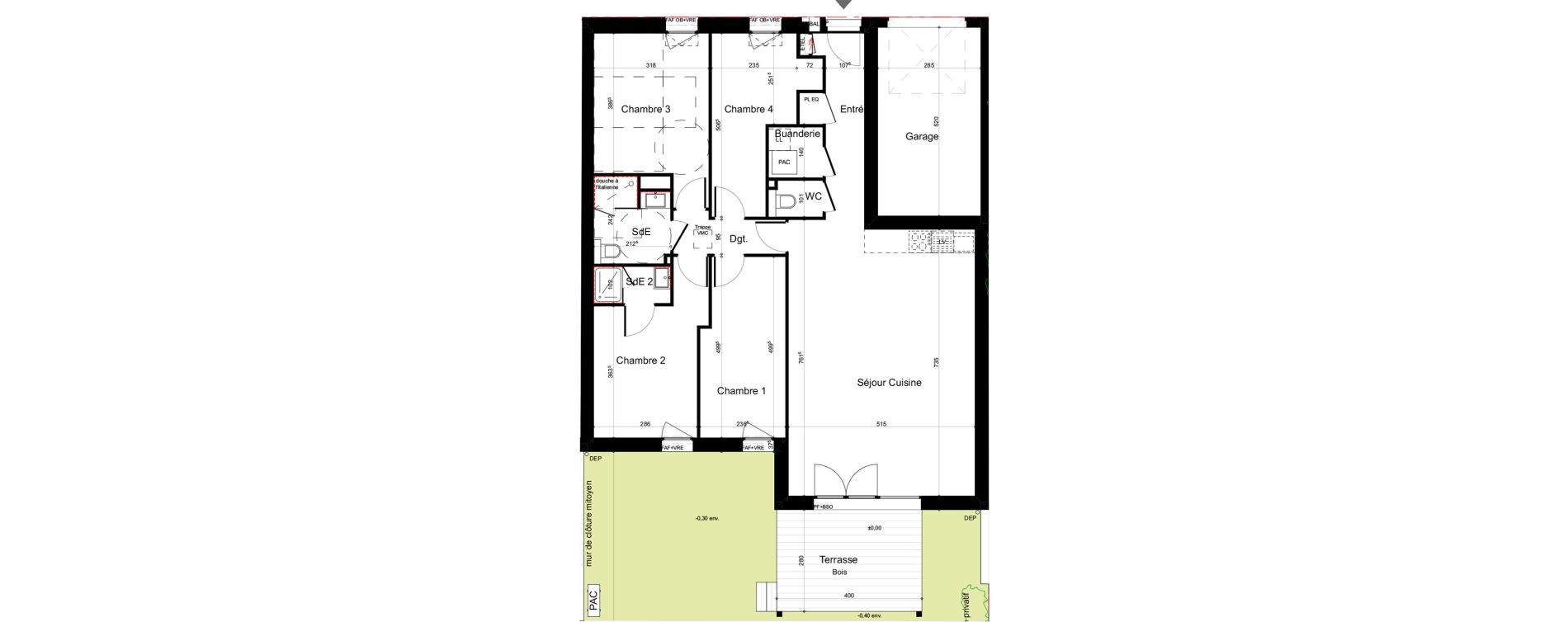 Maison T5 de 105,30 m2 &agrave; P&eacute;rigny Centre