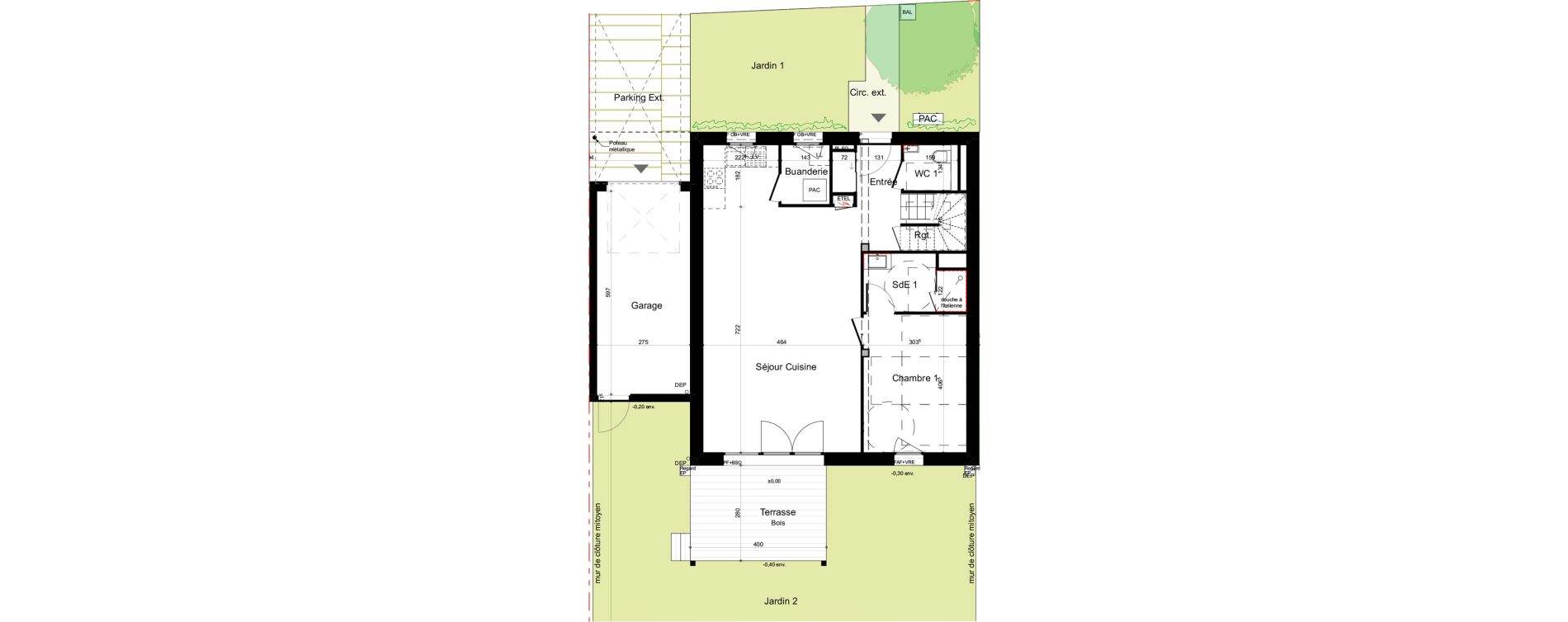 Maison T5 de 129,20 m2 &agrave; P&eacute;rigny Centre