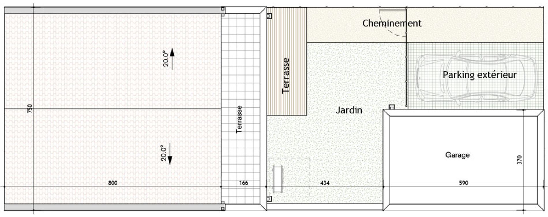 Maison T4 de 95,30 m2 &agrave; Puilboreau Centre