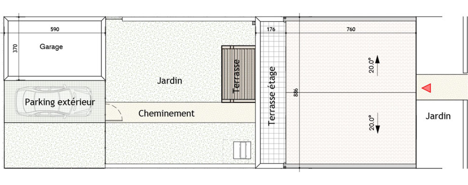 Maison T5 de 110,60 m2 &agrave; Puilboreau Centre