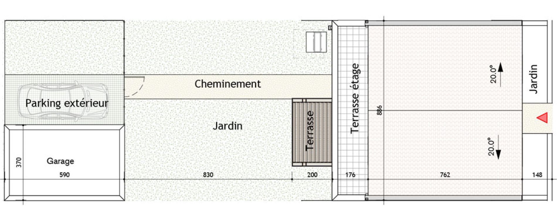 Maison T5 de 110,80 m2 &agrave; Puilboreau Centre