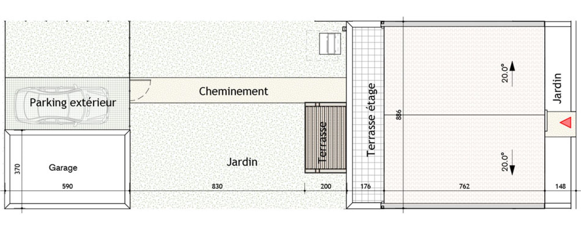 Maison T5 de 110,80 m2 &agrave; Puilboreau Centre