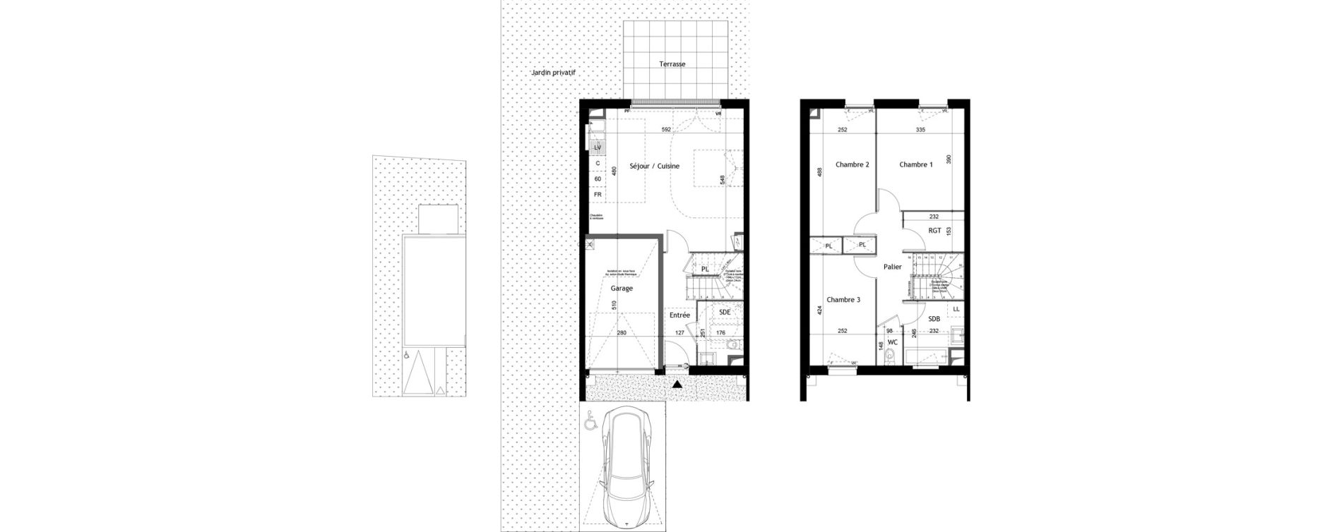 Maison T4 de 93,11 m2 &agrave; Royan Centre