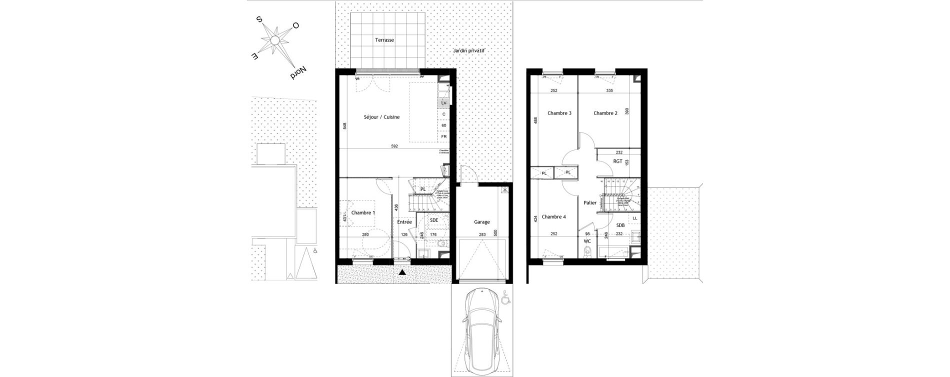 Maison T5 de 107,13 m2 &agrave; Royan Centre