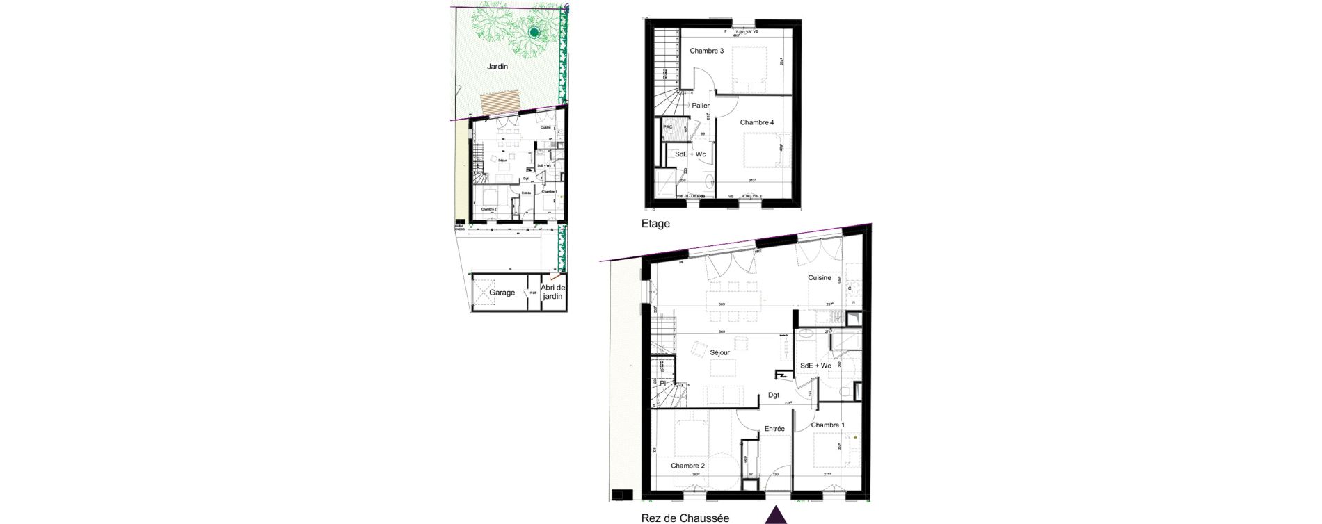 Appartement T5 de 107,95 m2 &agrave; Saint-Pierre-D'Ol&eacute;ron Centre