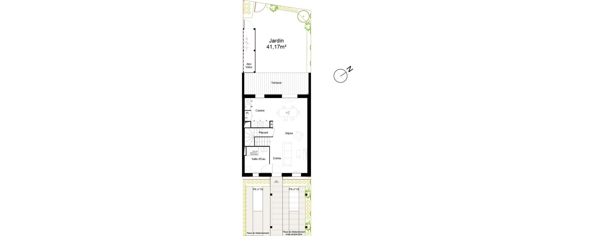 Villa T4 de 86,78 m2 &agrave; Ambar&egrave;s-Et-Lagrave Centre