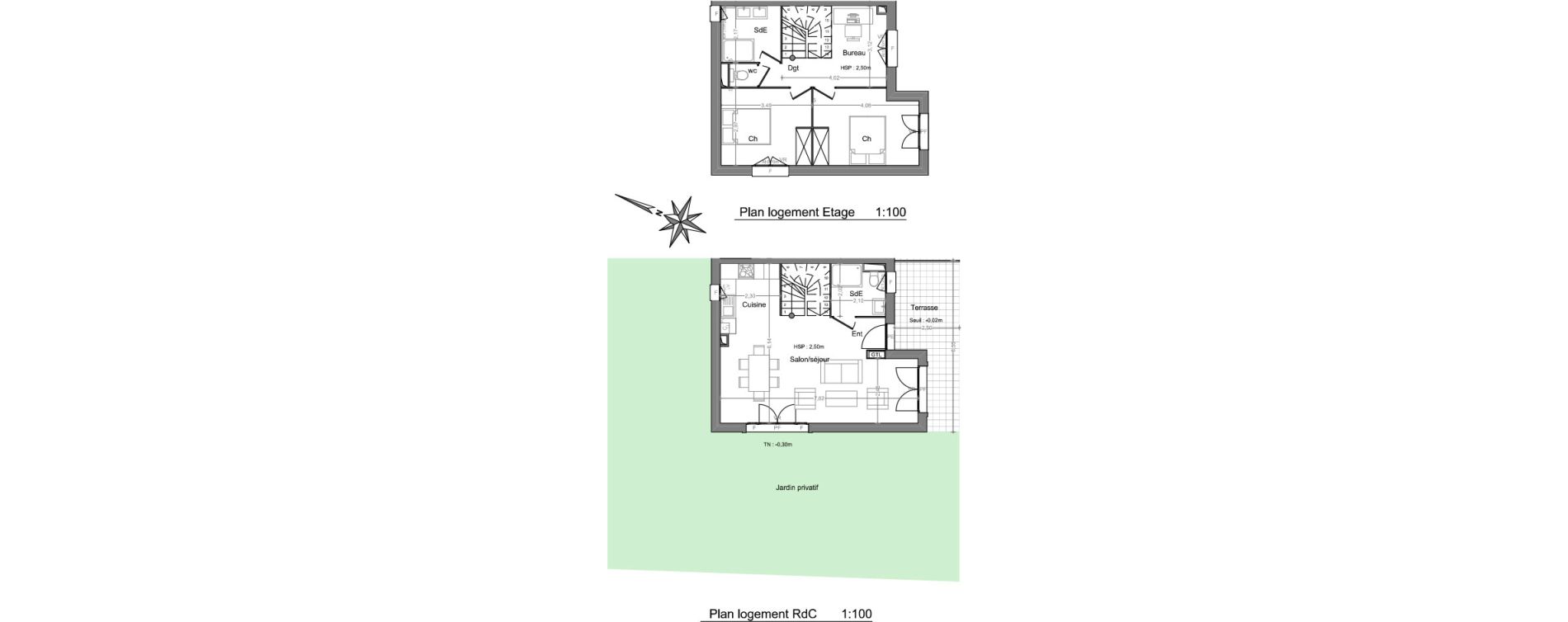 Maison T4 de 75,82 m2 &agrave; Andernos-Les-Bains Centre