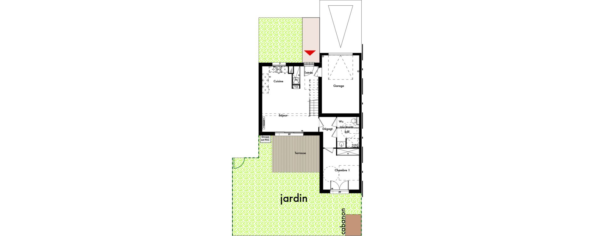 Maison T4 de 91,16 m2 &agrave; Andernos-Les-Bains Centre