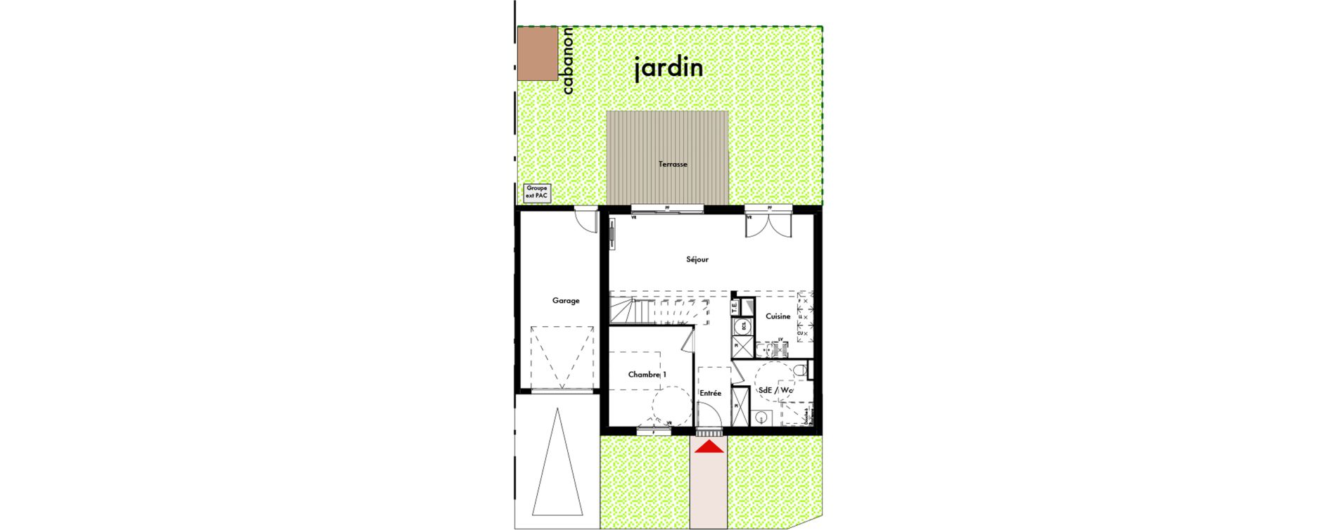 Maison T4 de 85,91 m2 &agrave; Andernos-Les-Bains Centre