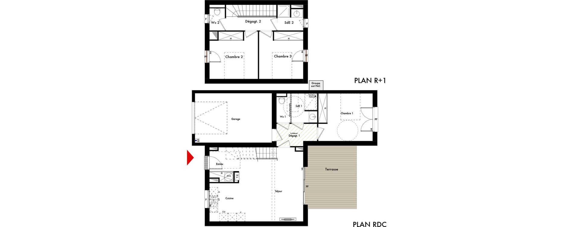 Maison T4 de 86,43 m2 &agrave; Andernos-Les-Bains Centre