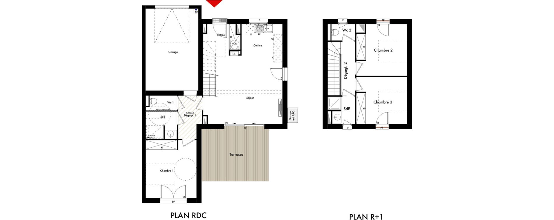 Maison T4 de 86,28 m2 &agrave; Andernos-Les-Bains Centre