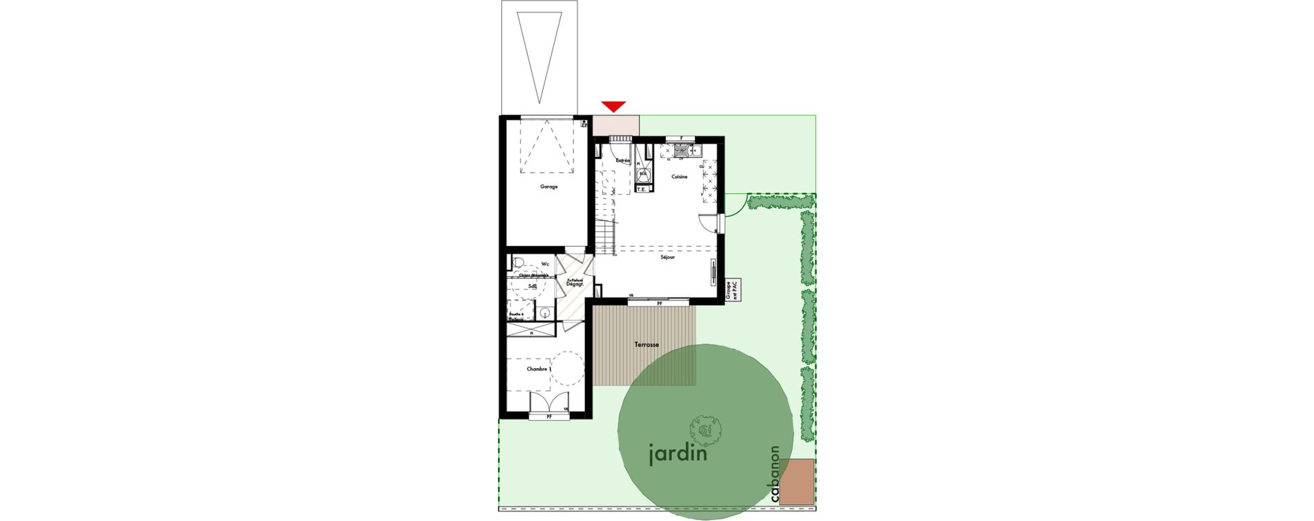 Maison T4 de 86,28 m2 &agrave; Andernos-Les-Bains Centre
