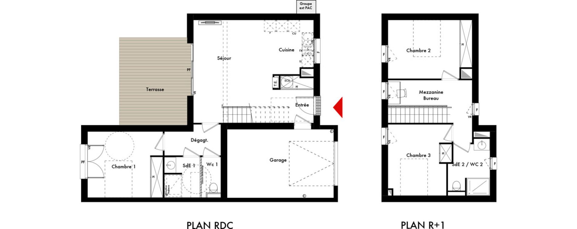 Maison T4 de 91,16 m2 &agrave; Andernos-Les-Bains Centre