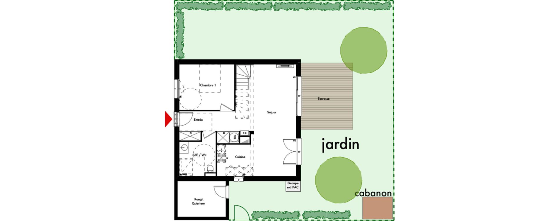 Maison T4 de 85,91 m2 &agrave; Andernos-Les-Bains Centre