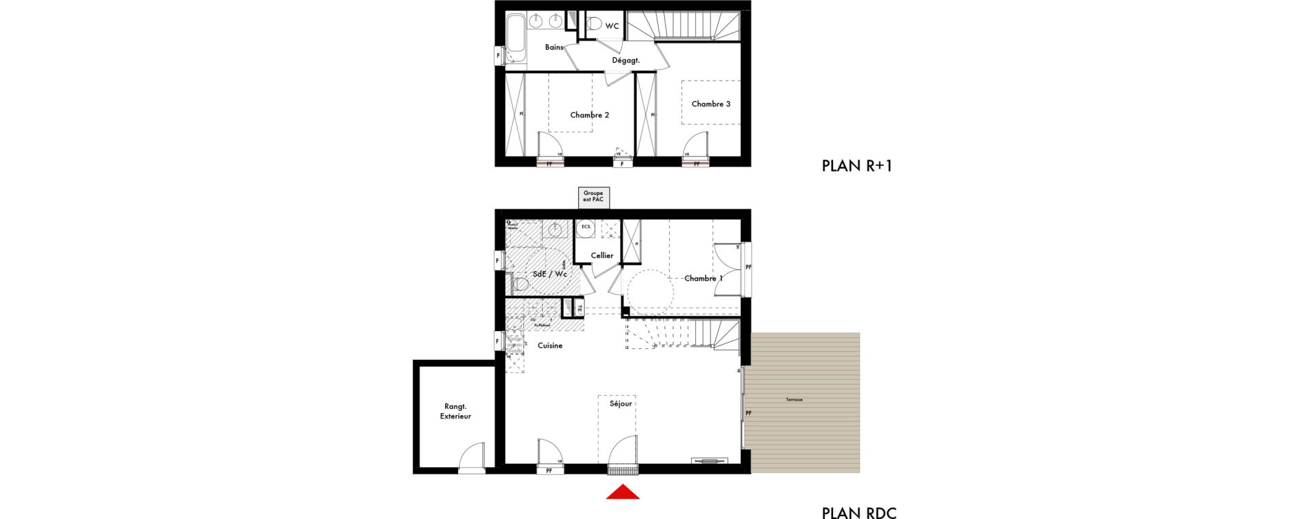 Maison T4 de 86,08 m2 &agrave; Andernos-Les-Bains Centre