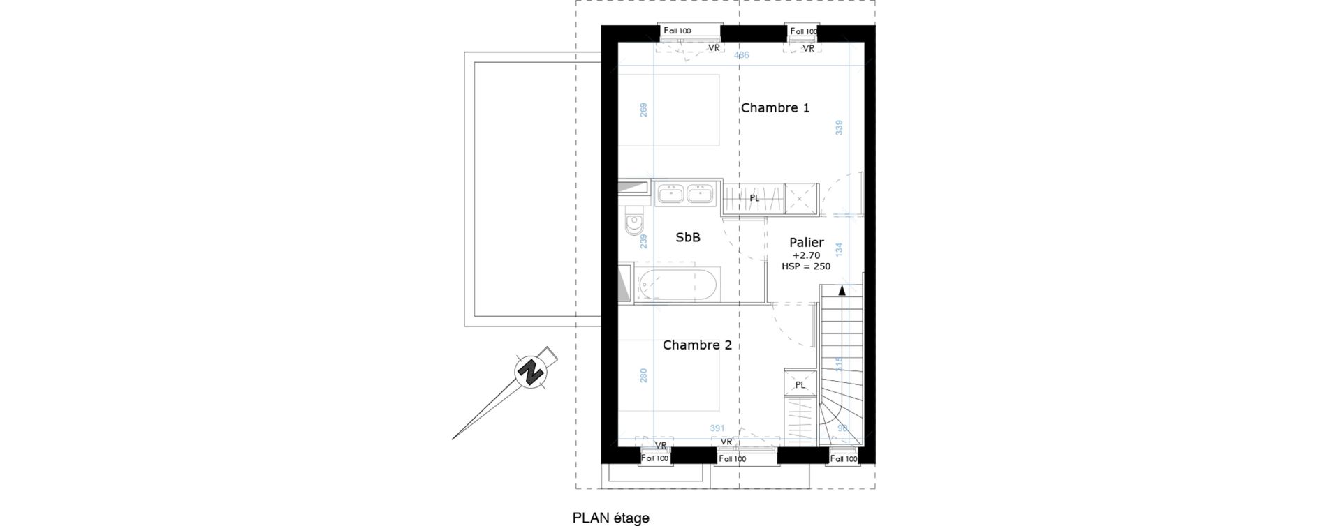 Maison T3 de 70,85 m2 &agrave; Andernos-Les-Bains Centre